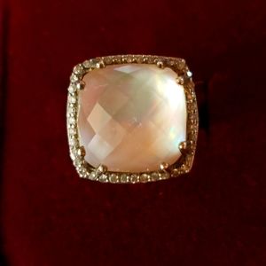 Rose Quartz Ring